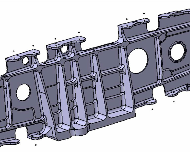 CAD Image of Wing Rib